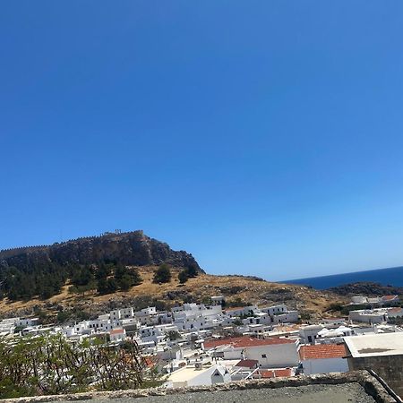 Villa Valasia Lindos With Acropolis View エクステリア 写真